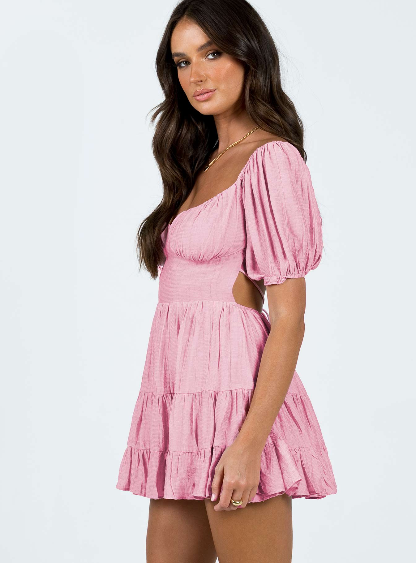 product Princess Polly Square Neck  Gracelyn Mini Dress Pink