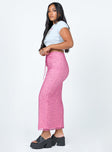 Ariel Midi Skirt Pink