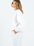 Health Sweatshirt White Princess Polly  regular 