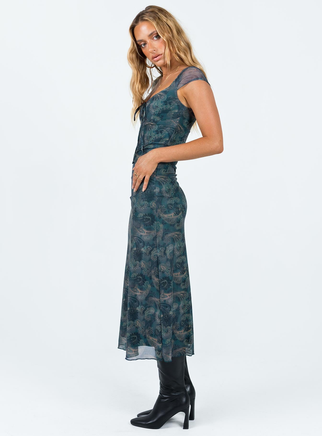 princess polly paisley dress Drifting Away Chiffon Mini Dress Paisley