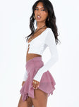 Tinker Mini Skirt Pink Princess Polly  Knee 