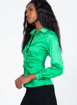 Zena Long Sleeve Shirt Green