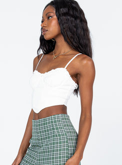 Ridley Top White | Princess Polly