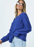 Anaya Oversized Sweater Monday Blues