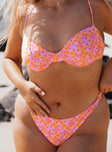 Ellie Bikini Bottoms Orange / Pink