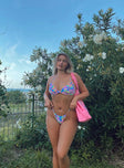 Bianca Bikini Top Blue Multi