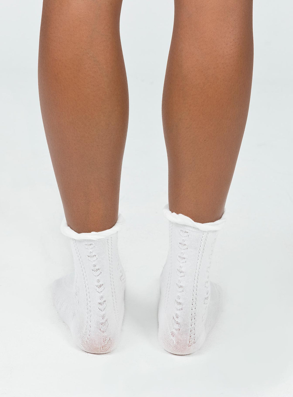 Greg Rutherford Socks Rutherford Socks White | Princess Polly