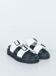 Ma Belle Sandals White