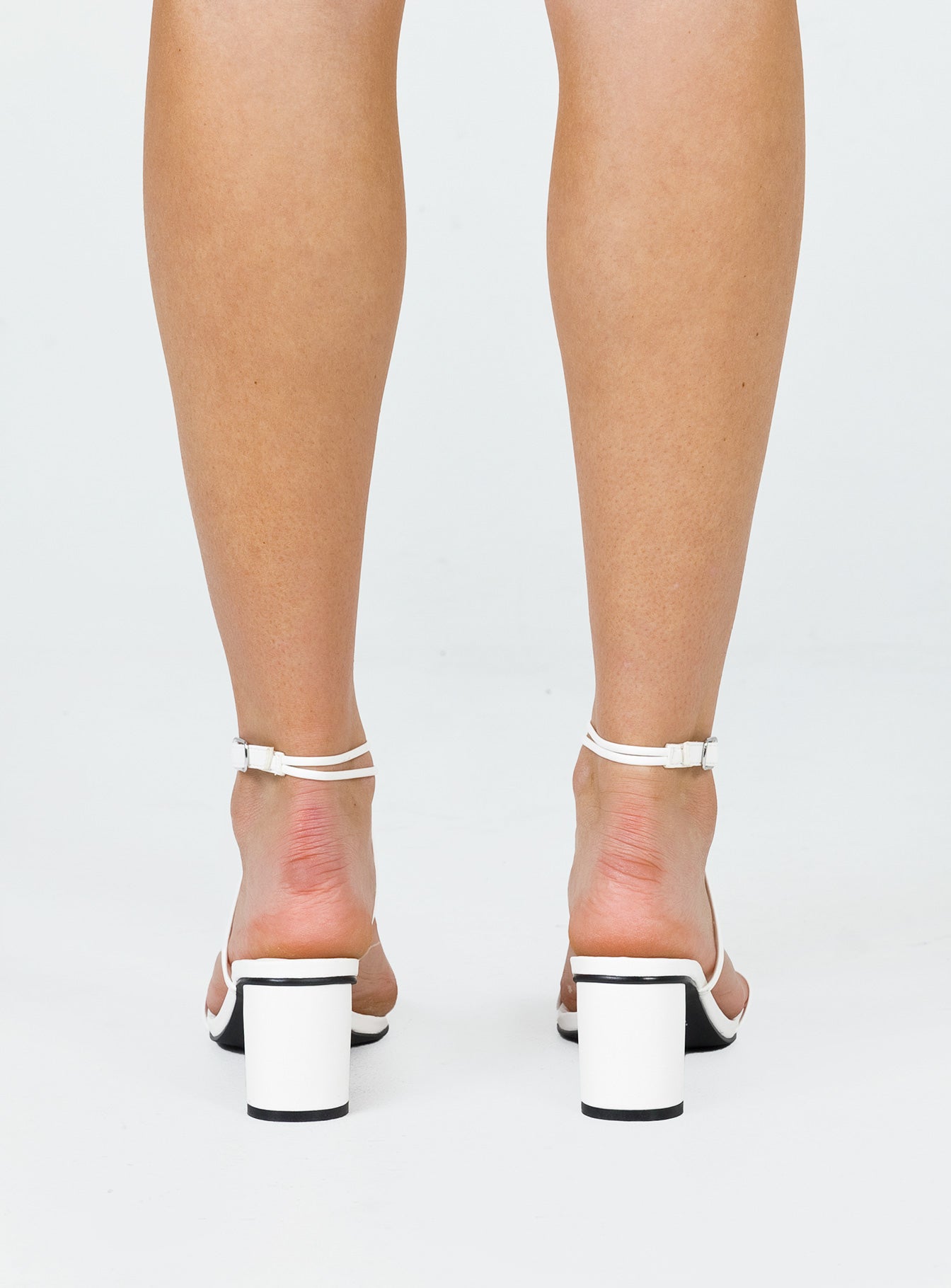 Therapy Stunna Heels White