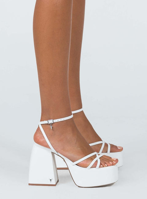 Windsor Smith Heaven Platform Heel White