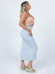 Roselle Midi Skirt Blue