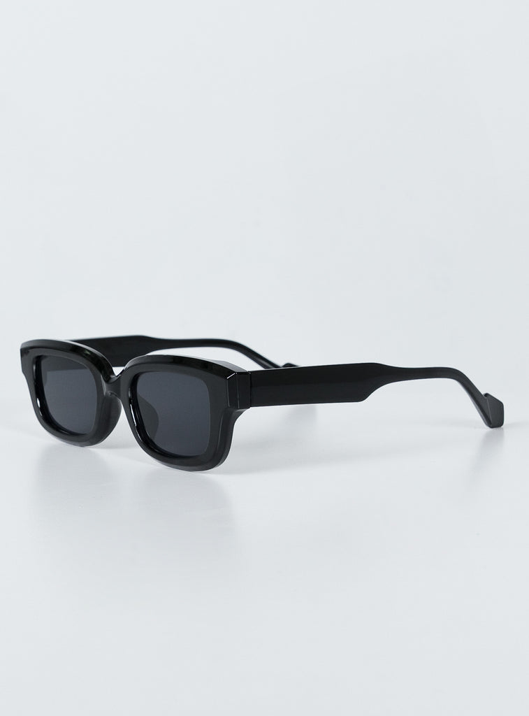 B.N.U.S Corning Real Glass Lens Polarized Sunglasses for Men Women with  Spring Hinges Matte Black Frame G-15 Lenses Italy-Made 