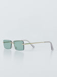 Indi Sunglasses Green Eco