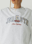 Jagger & Stone Vintage Oversized Sweatshirt Grey Princess Polly  long 