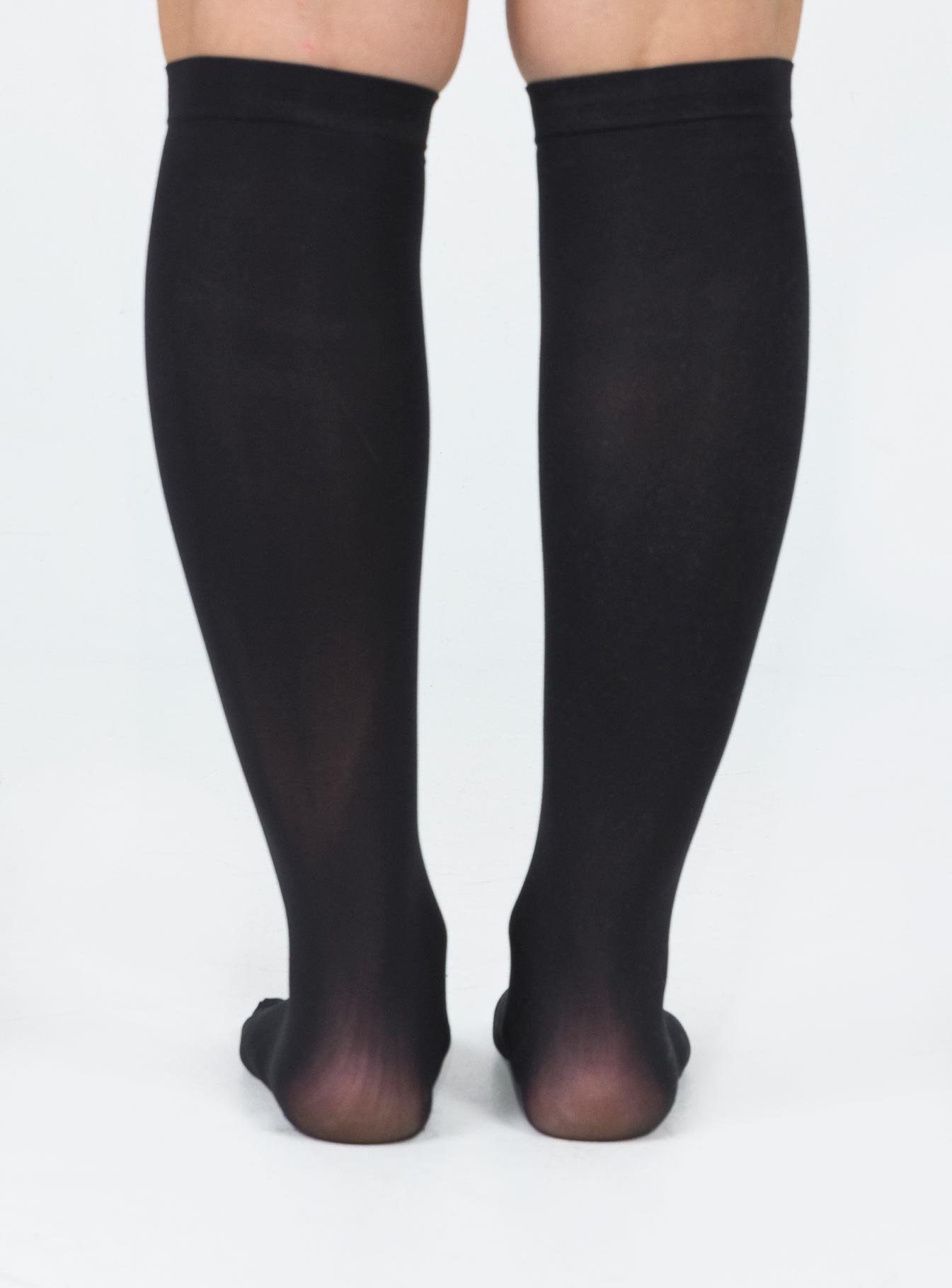 Knee high socks  Delicate material - wear with care  Elasticated cuff  Semi-sheer Good stretch  