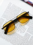 Figaro Sunglasses Yellow
