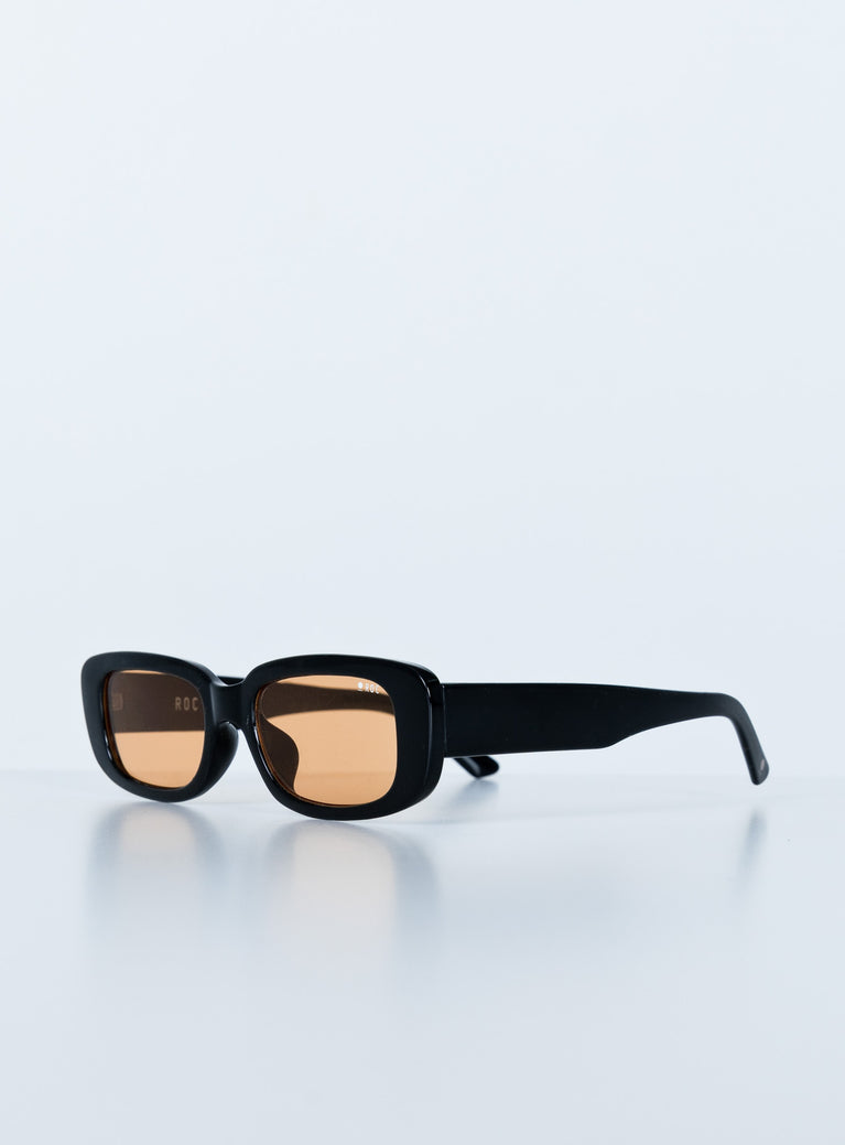 Creeper Sunglasses Black / Orange