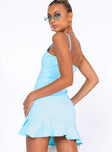Princess Polly   Kiribati Mini Dress Blue