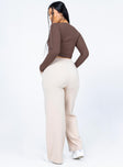 Princess Polly   Audrie Pants Beige