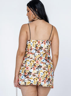 product Princess Polly Sweetheart Neckline  Stargazing Mini Dress Pink Multi Floral