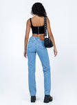 product Princess Polly High Waisted  Hewie Mom Jeans Denim