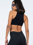 Crop top Ribbed material  Mock neck  Wired bust  Good stretch 