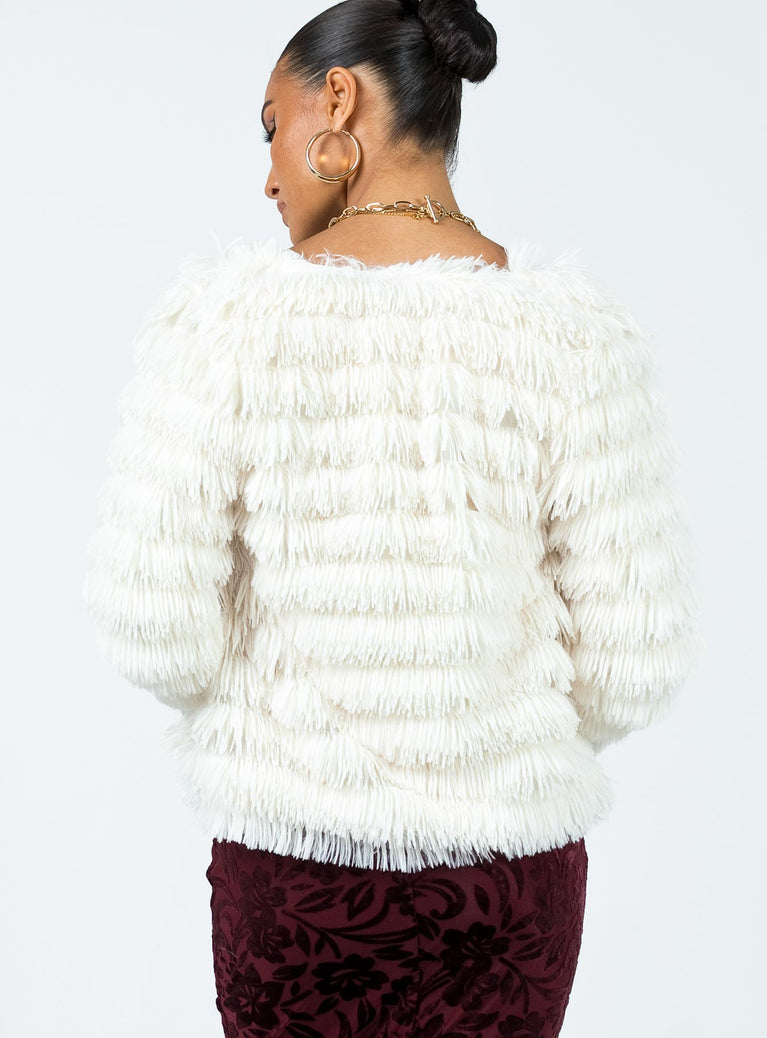 fur sweater jacket