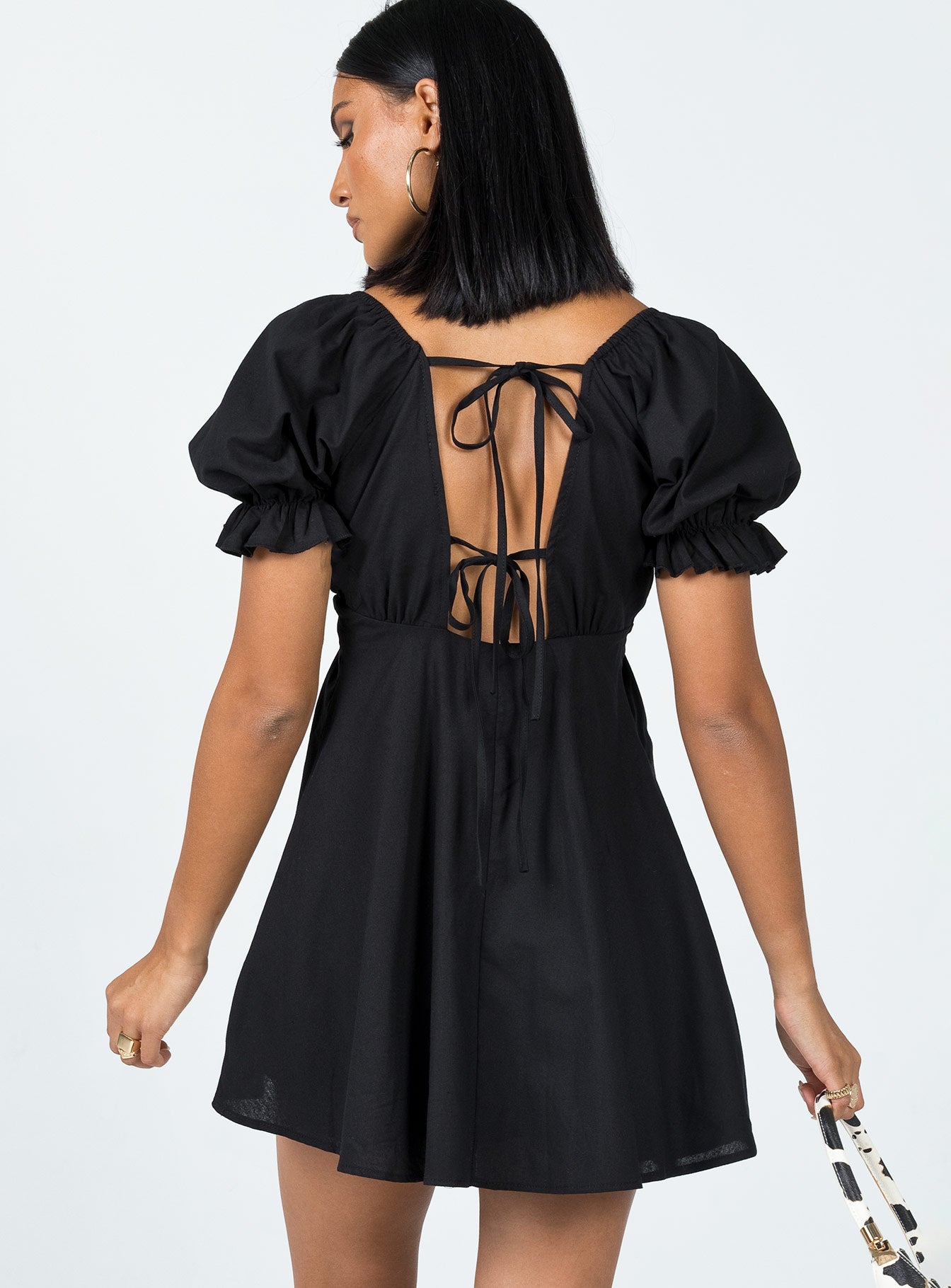 Blissful Mini Dress Black