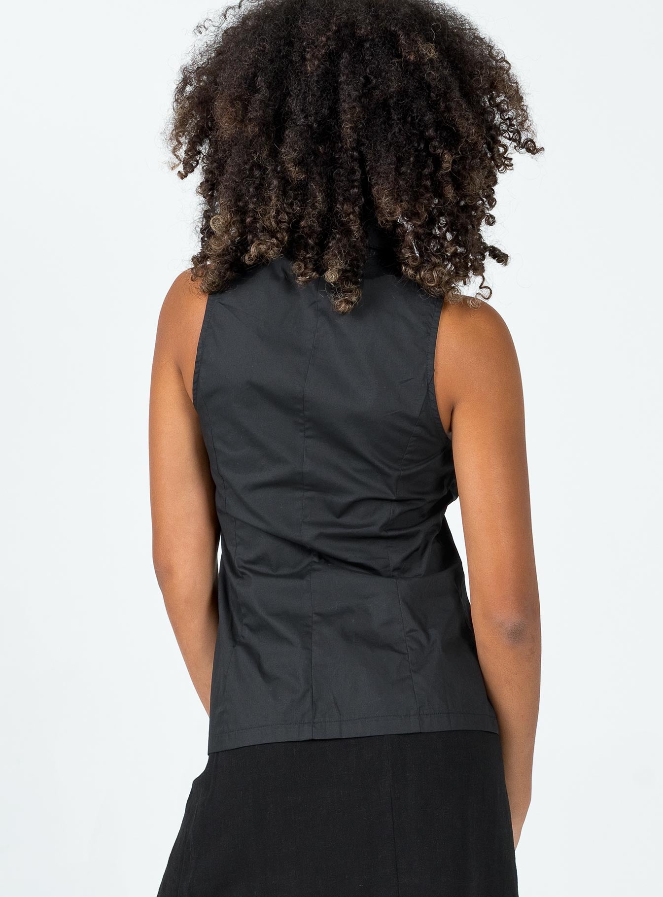 product Princess Polly Sleeveless V-Neck  Kamdyn Top Black