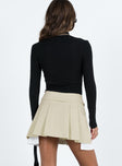 product Utility Mini Skirt Beige Princess Polly  Mini Skirts 