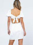 Princess Polly   Cindi Mini Dress White