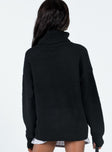 Oswin Turtleneck Sweater Black