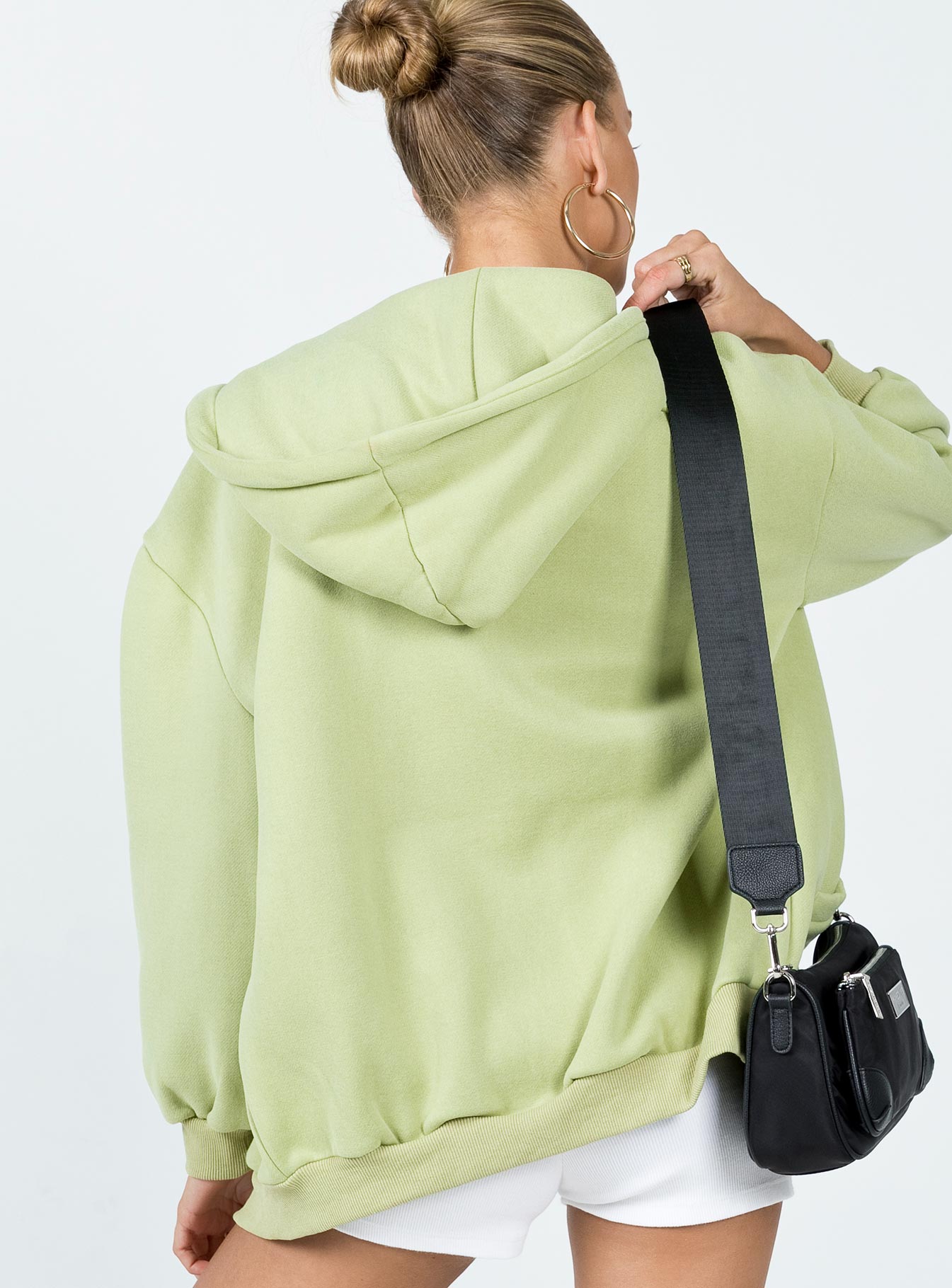 Florida Zip Up Sweatshirt Green Princess Polly  long 