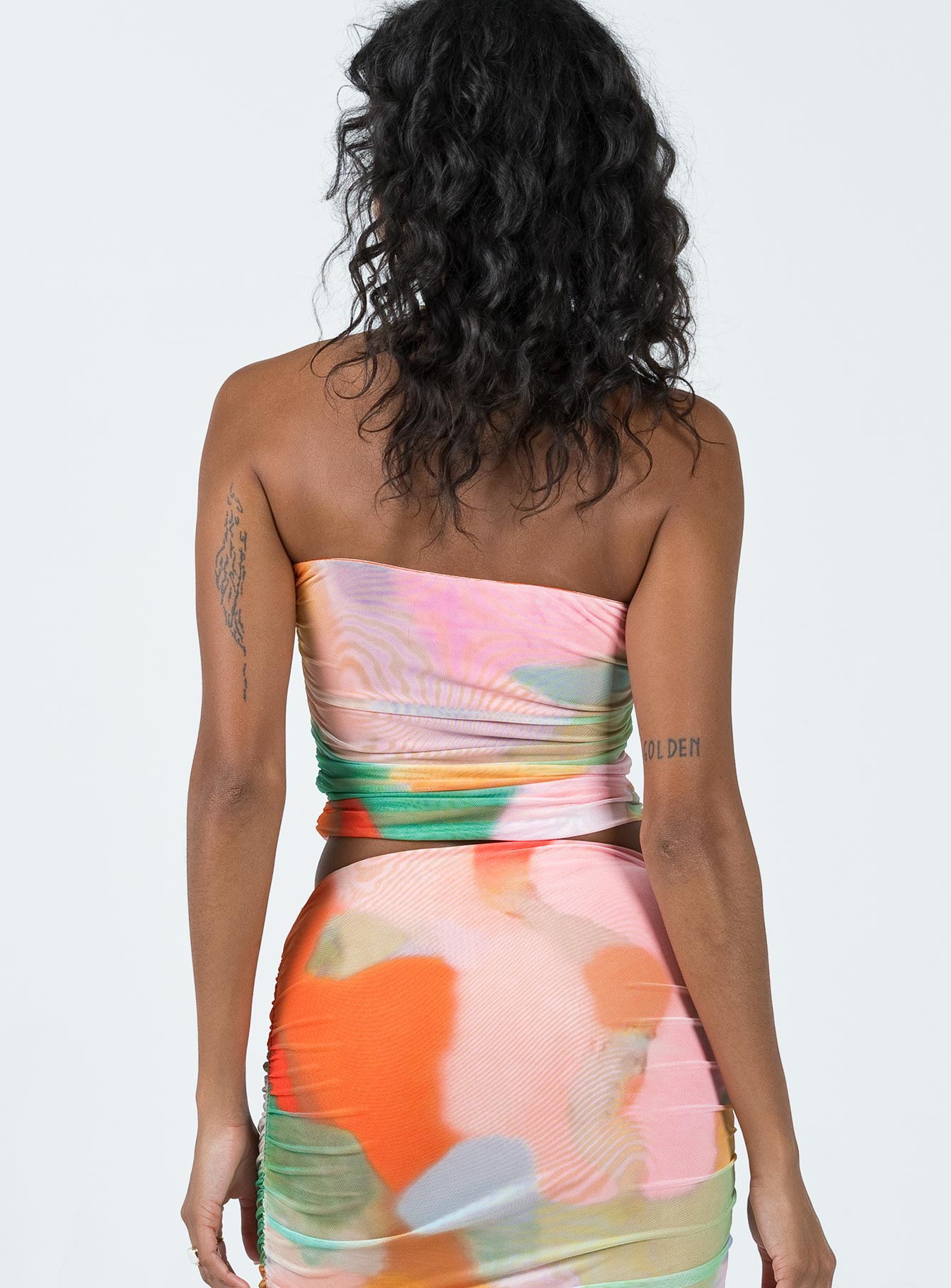 product Princess Polly Sleeveless High Neck  Balcatta Tube Top Multi