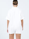 Alani Romper White