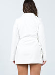 product Princess Polly V-Neck  Kyah Wrap Blazer Dress White