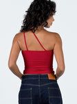 Top One shoulder design Asymmetrical shoulder straps