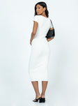 product Princess Polly Crew Neck  Ellisen Midi Dress White