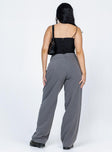 product Princess Polly High Waisted Pants  Motel Sakaria Trouser Tailoring Charcoal