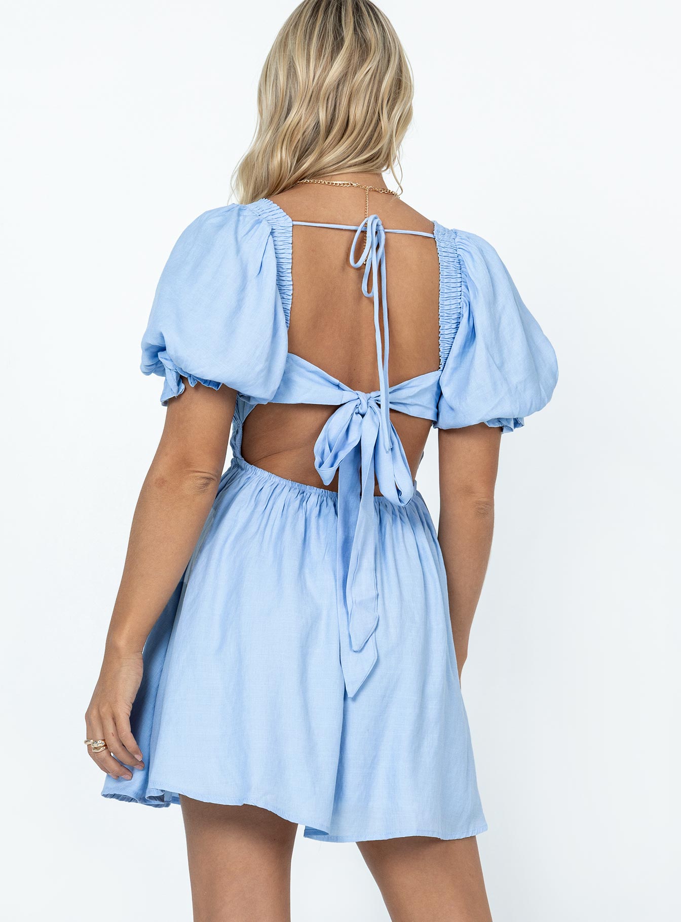 Dani Mini Dress Blue | Princess Polly Dani Mini Dress Blue | Princess Polly