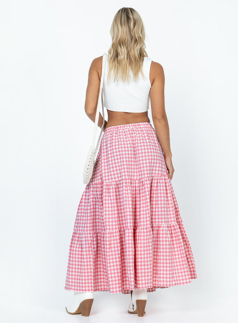 Hale Midi Skirt Pink