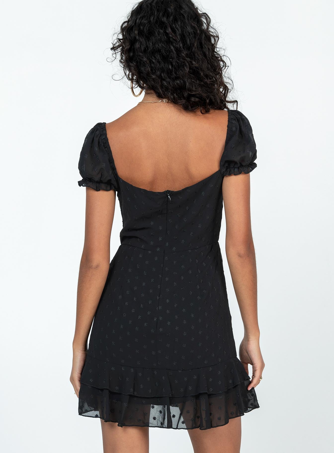 Mikail Mini Dress Black Mikail Mini Dress Black