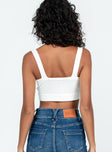 Crop top Soft knit material  Knot at bust 