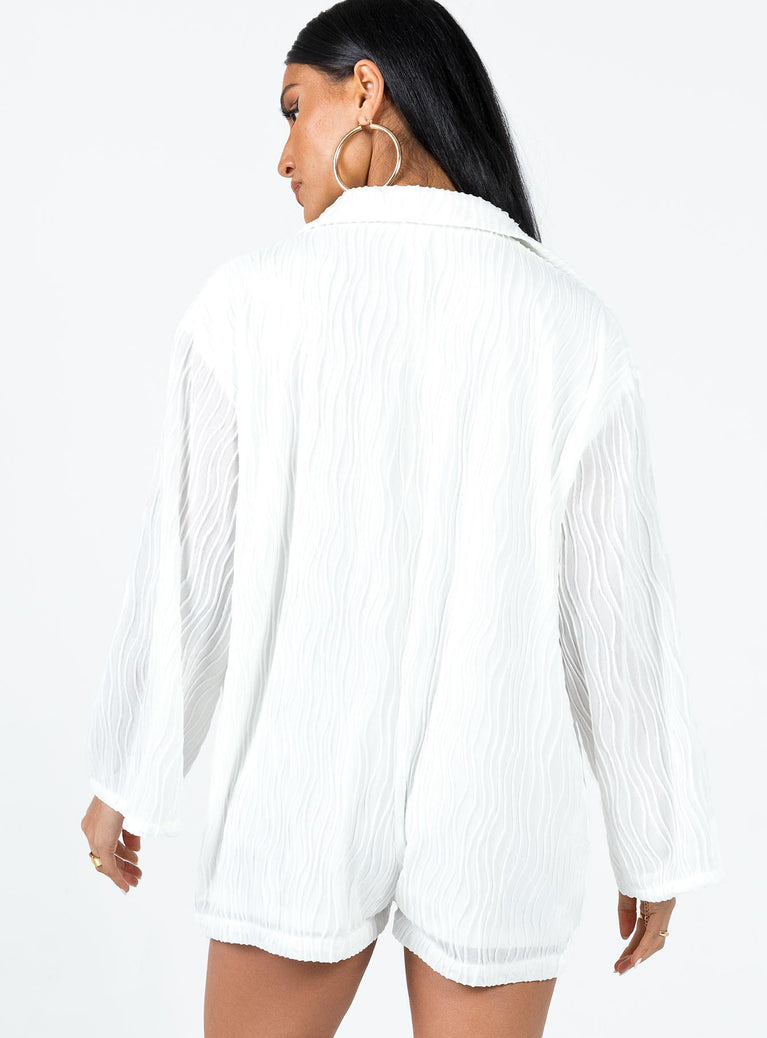 Damietif Romper (White)