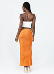 product Oscar Maxi Skirt Orange Princess Polly  Maxi 