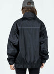 Haruko Windbreaker Jacket Black