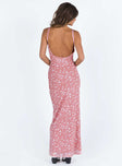 Princess Polly Scoop Neck  Knox Maxi Dress Pink Floral