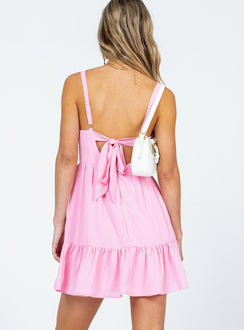 arialena mini dress pink Arialena Mini Dress Pink