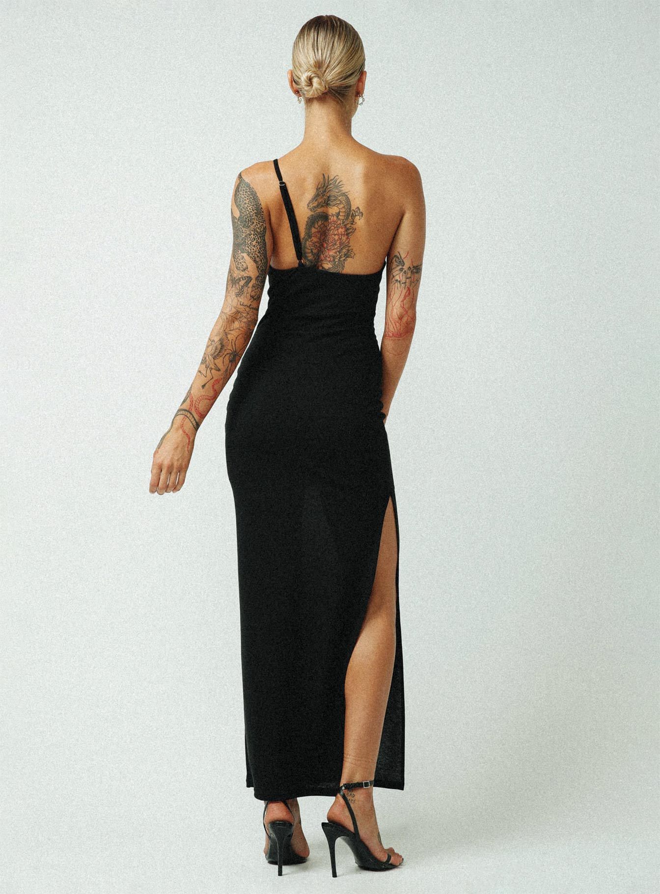 product Princess Polly Square Neck  Jagger & Stone Claudia Maxi Dress Black