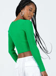 product Princess Polly  Trucco Long Sleeve Top Green